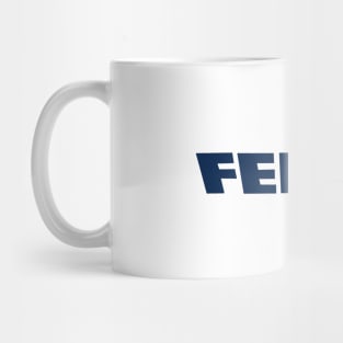 Fendt Logo Text blue Mug